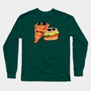 Pizzeman and Burgers Long Sleeve T-Shirt